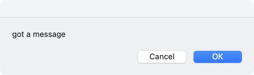 Result of test script