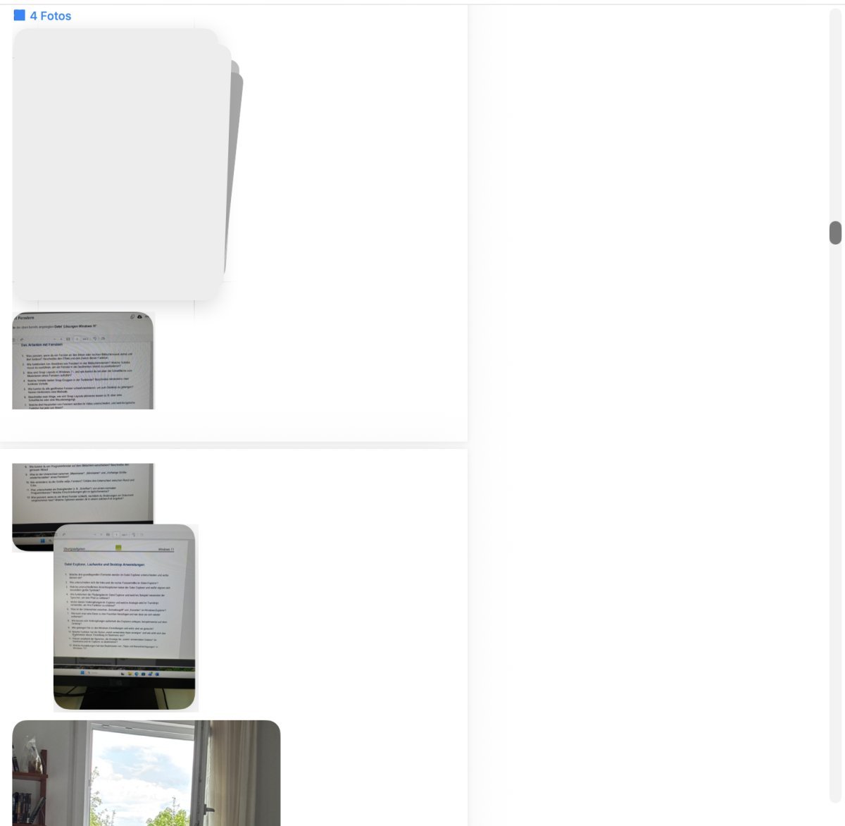 Poor printed photo-stack result