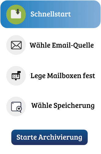 Quickstart für Mail Archiver
